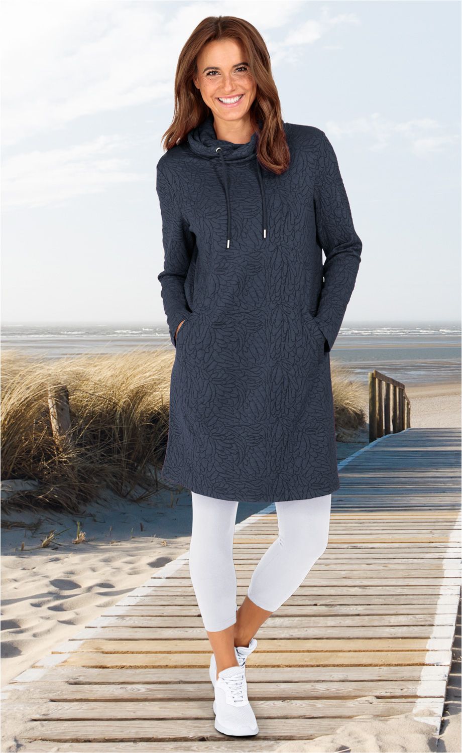 Viskose-Mix-Kleid