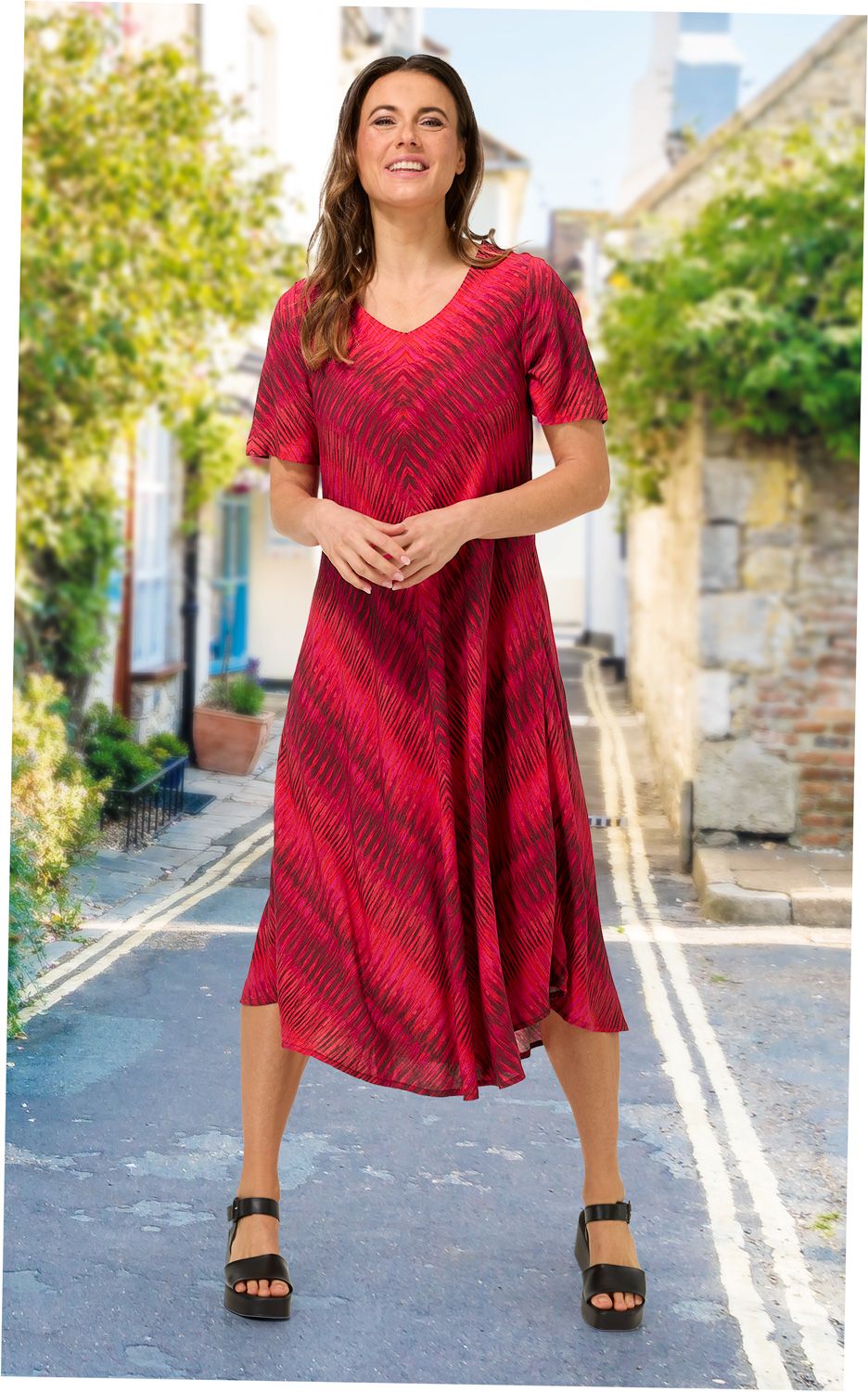 Viskose-Kleid