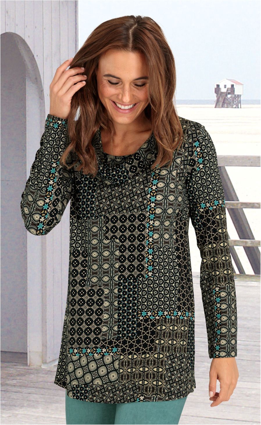 Viskose-Mix-Shirt