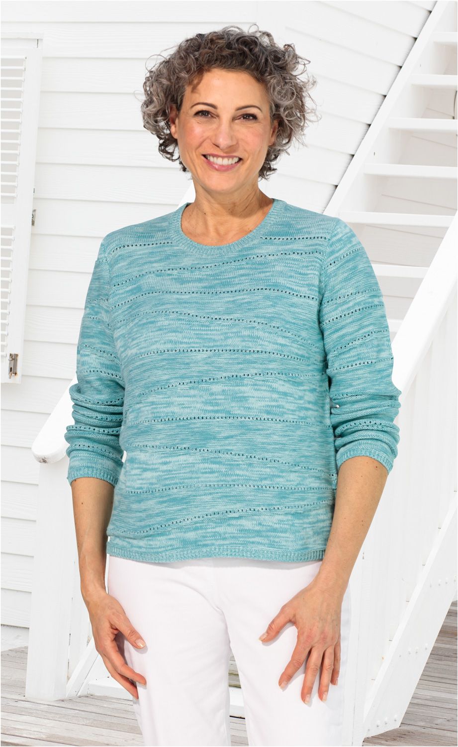 Baumwoll-Pullover
