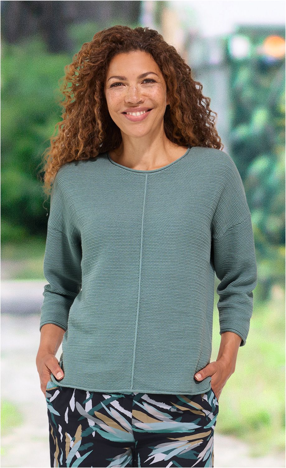 Baumwoll-Pullover