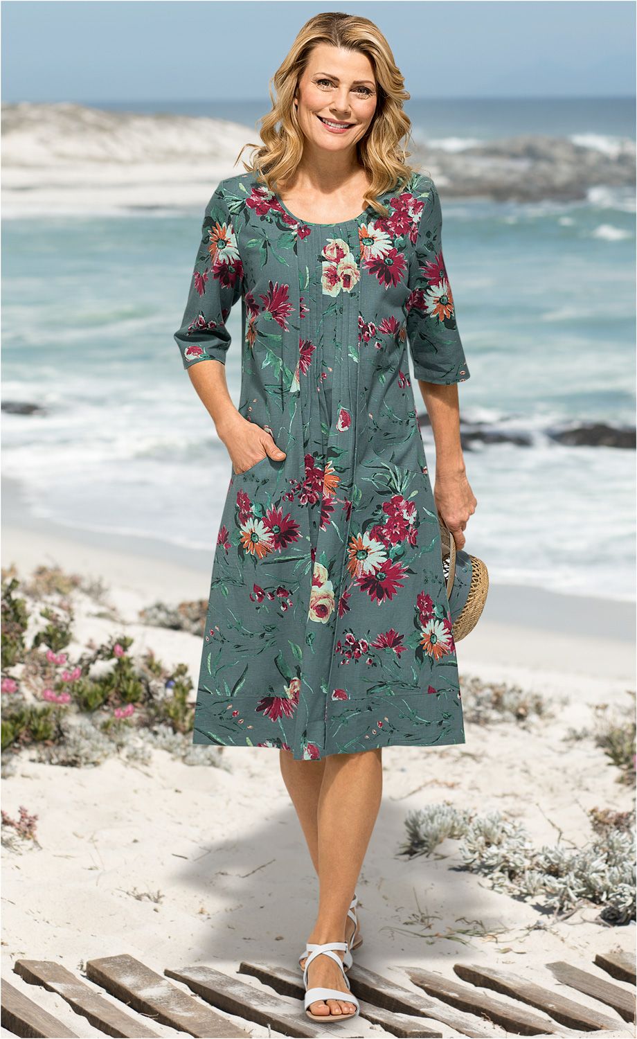 Baumwoll-Kleid