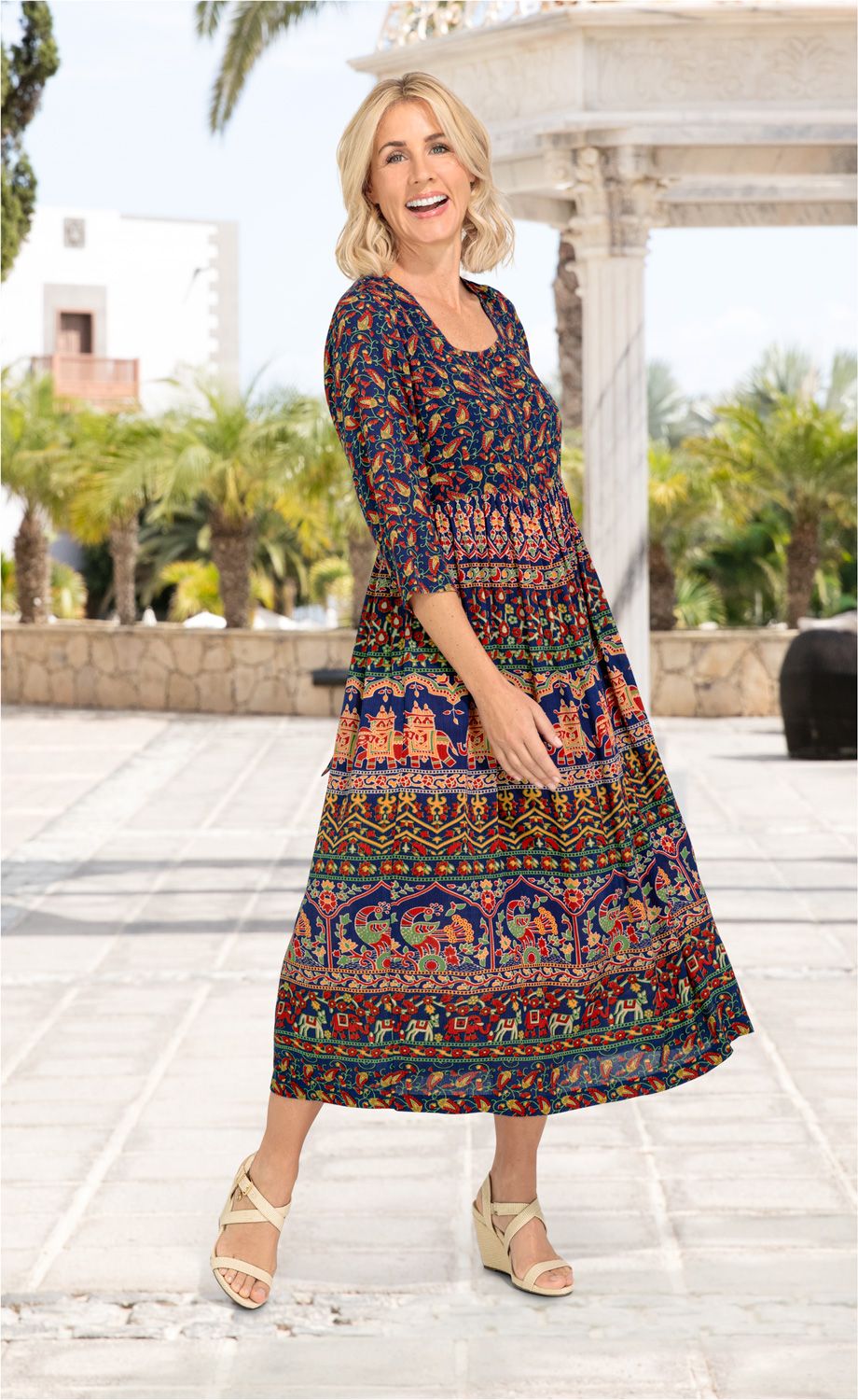 Viskose-Kleid