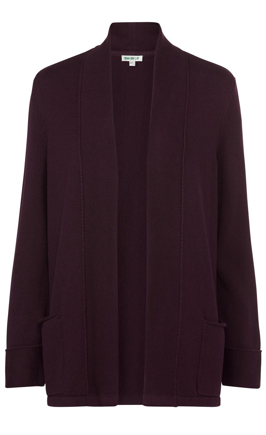 Baumwoll-Mix-Strickjacke