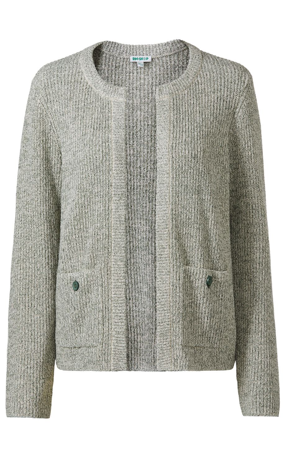 Baumwoll-Strickjacke