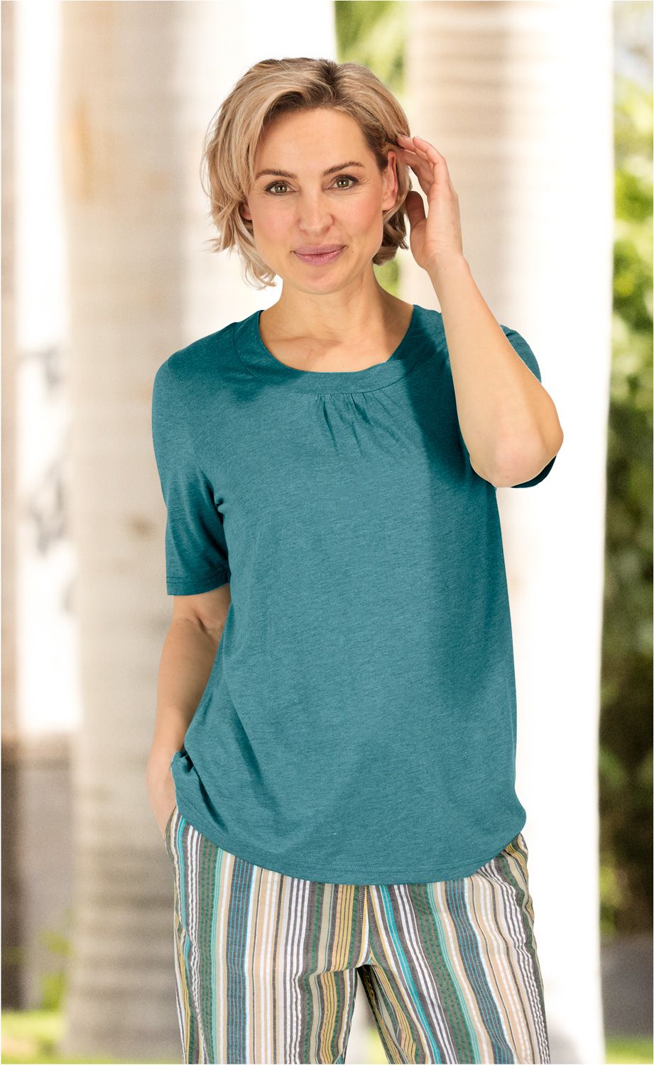 Viskose-Shirt
