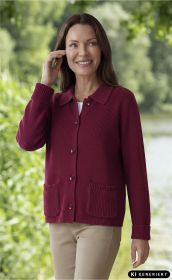 Baumwoll-Strickjacke