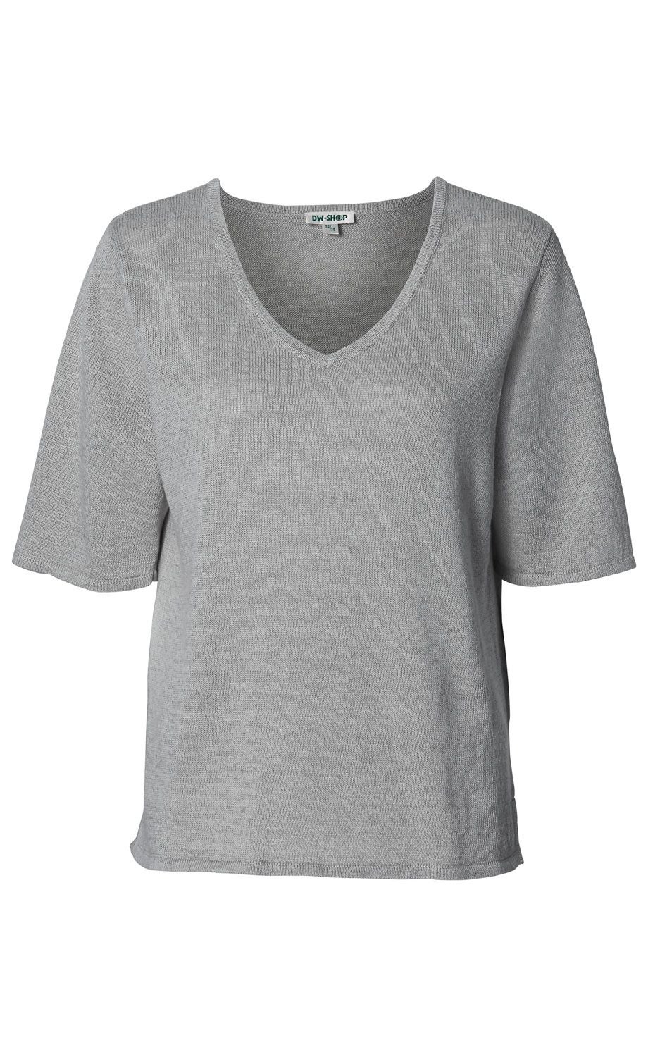 Leinen-Mix-Pullover