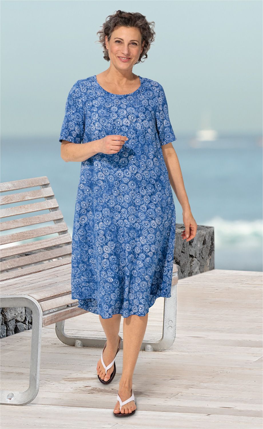 Viskose-Kleid