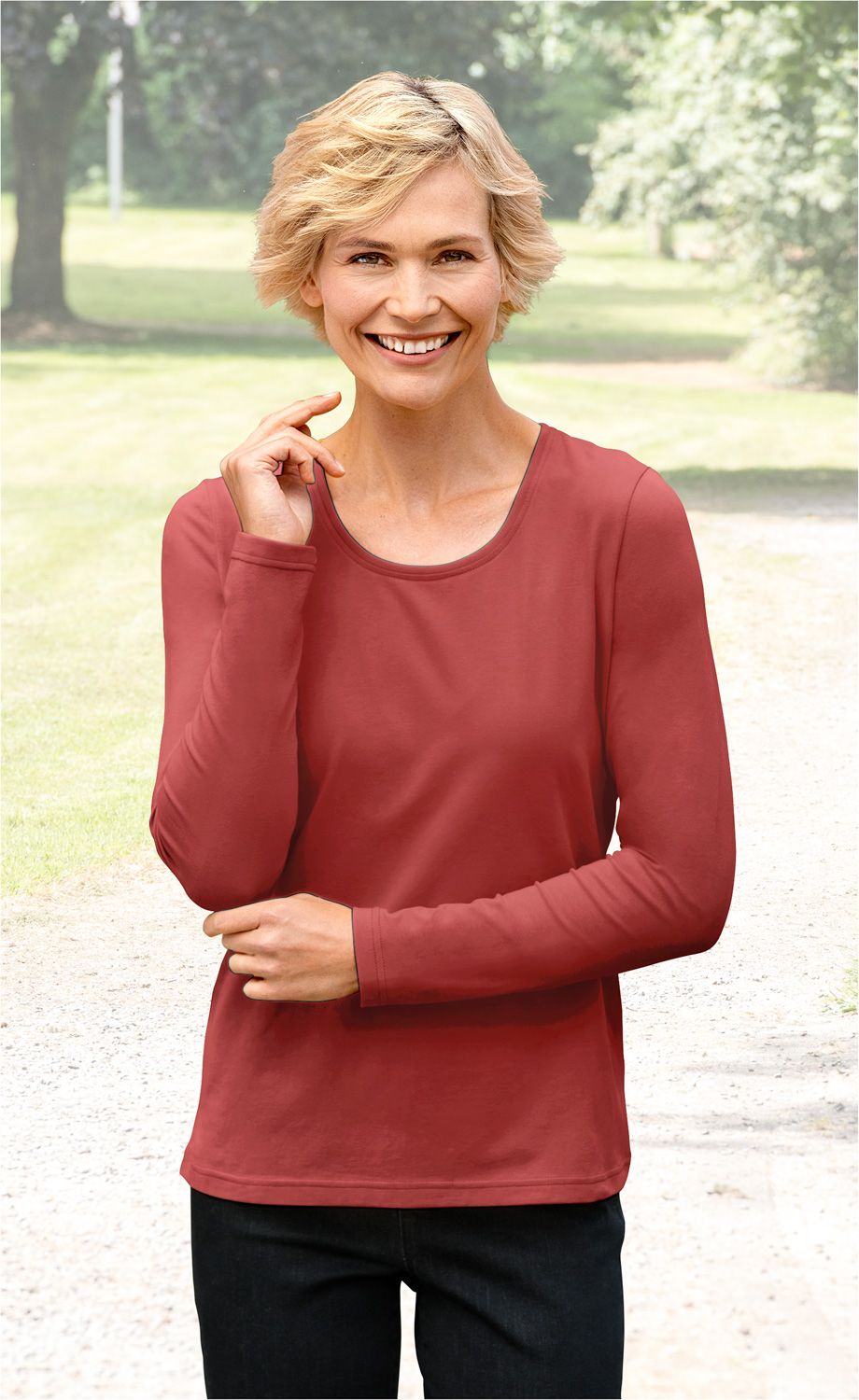 Baumwoll-Mix-Shirt