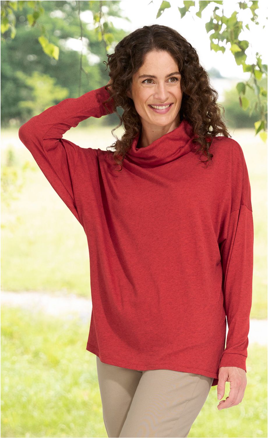 Baumwoll-Mix-Shirt