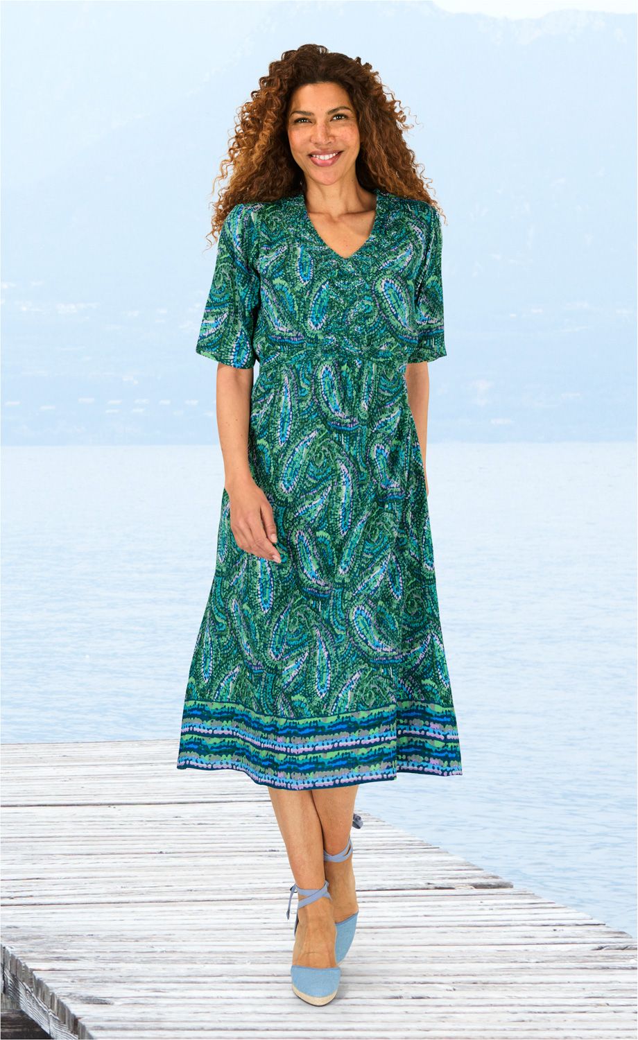 Viskose-Kleid