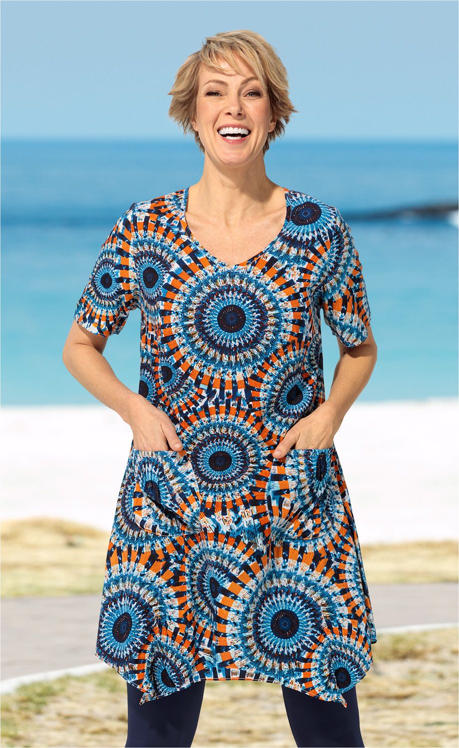 Viskose-Kleid