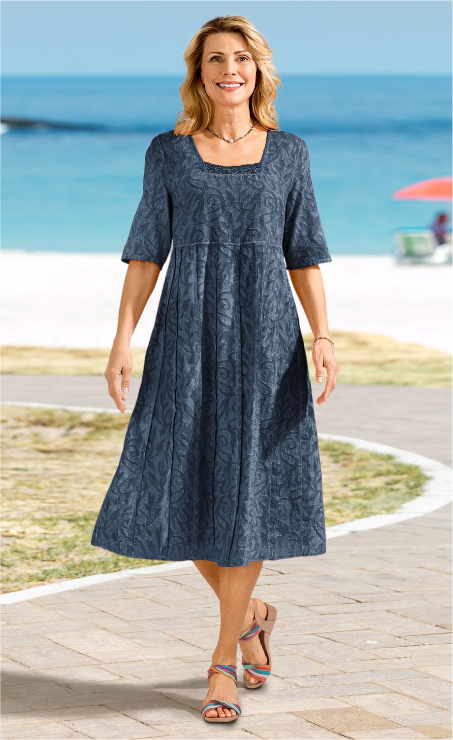 Baumwoll-Kleid
