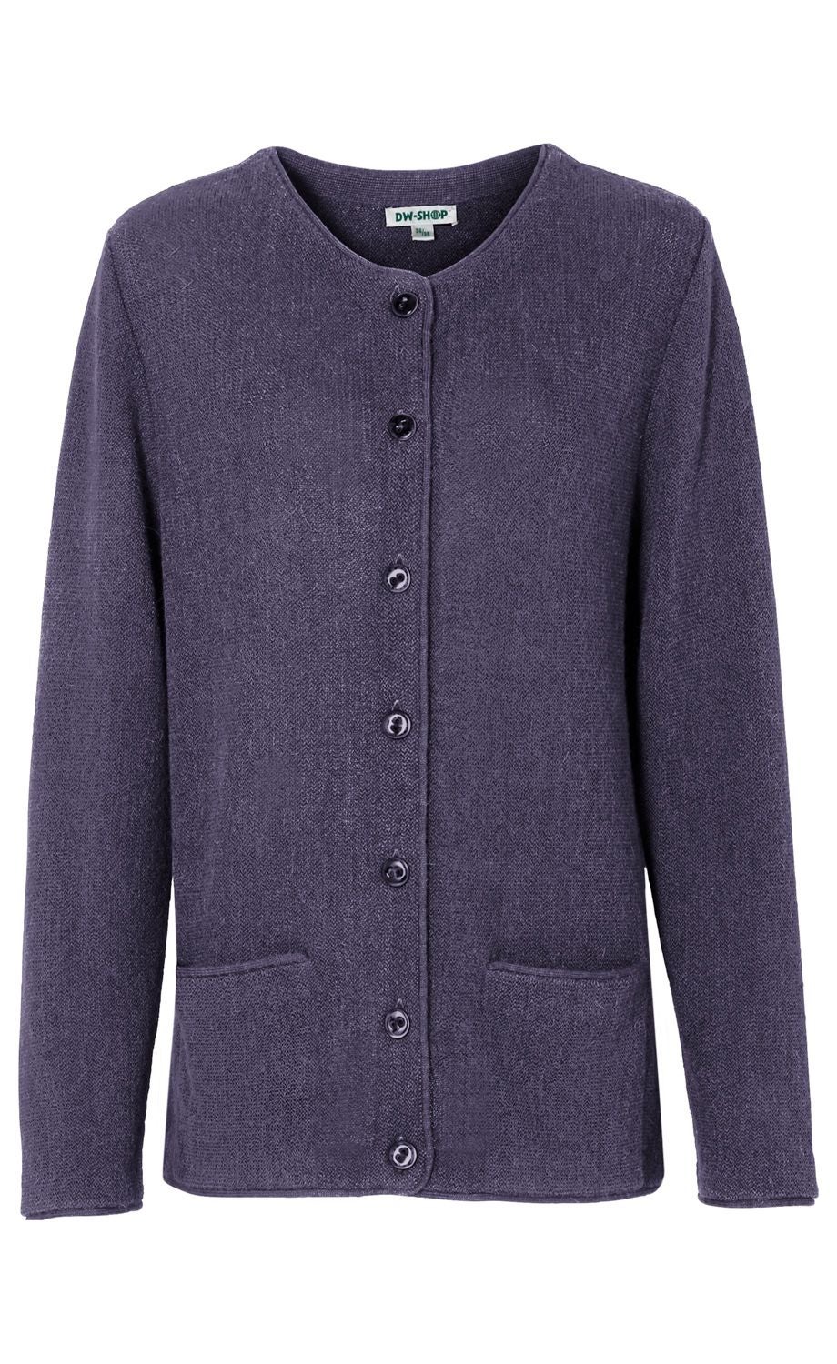 Alpaka-Strickjacke