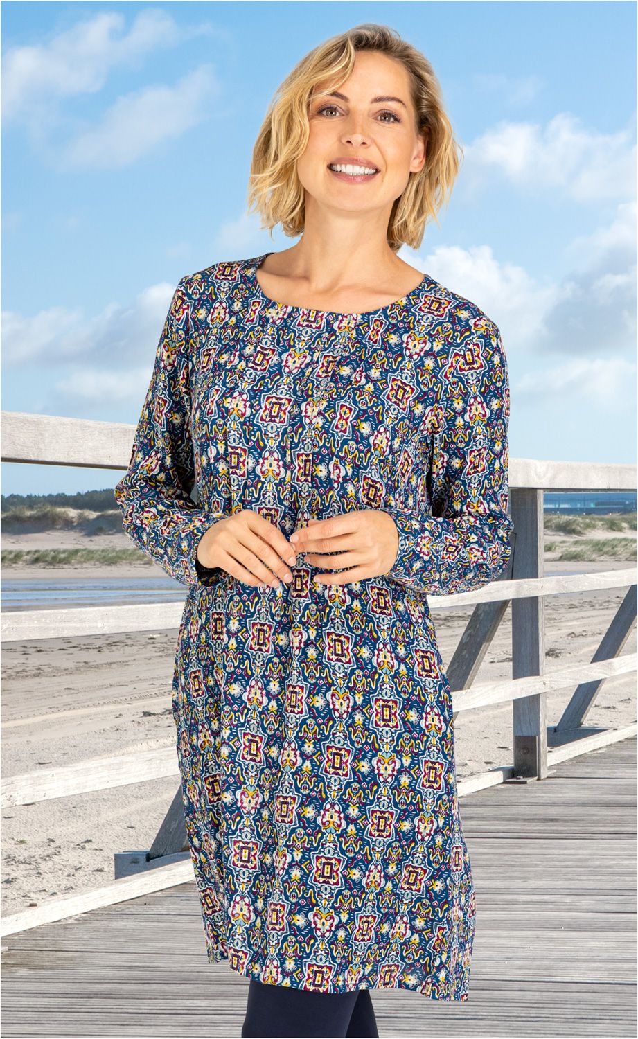 Viskose-Kleid