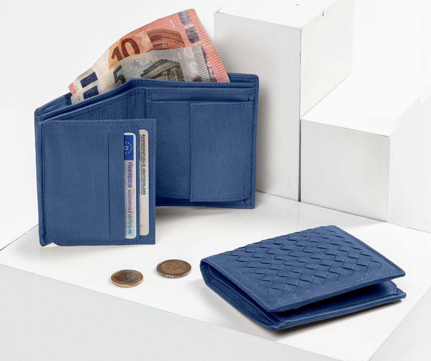 Geldbörse blau
