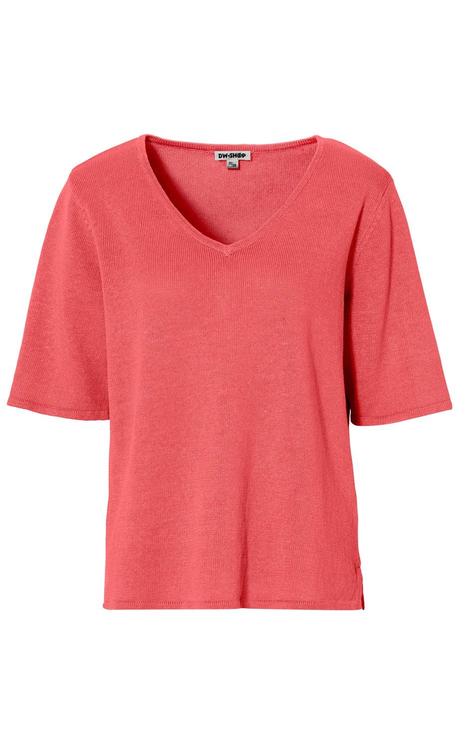 Leinen-Mix-Pullover