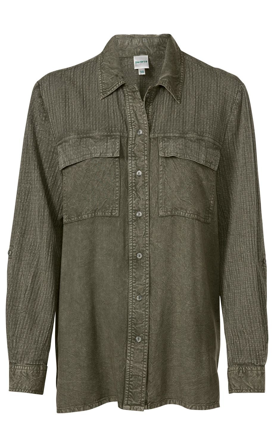 Baumwoll-Mix-Bluse