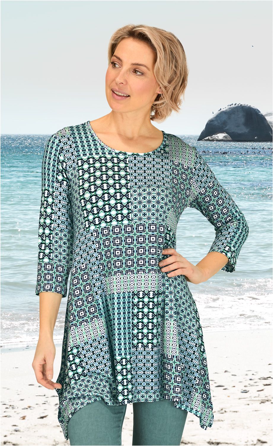 Viskose-Mix-Shirt