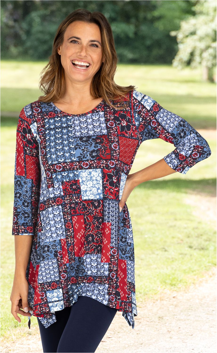 Viskose-Shirt
