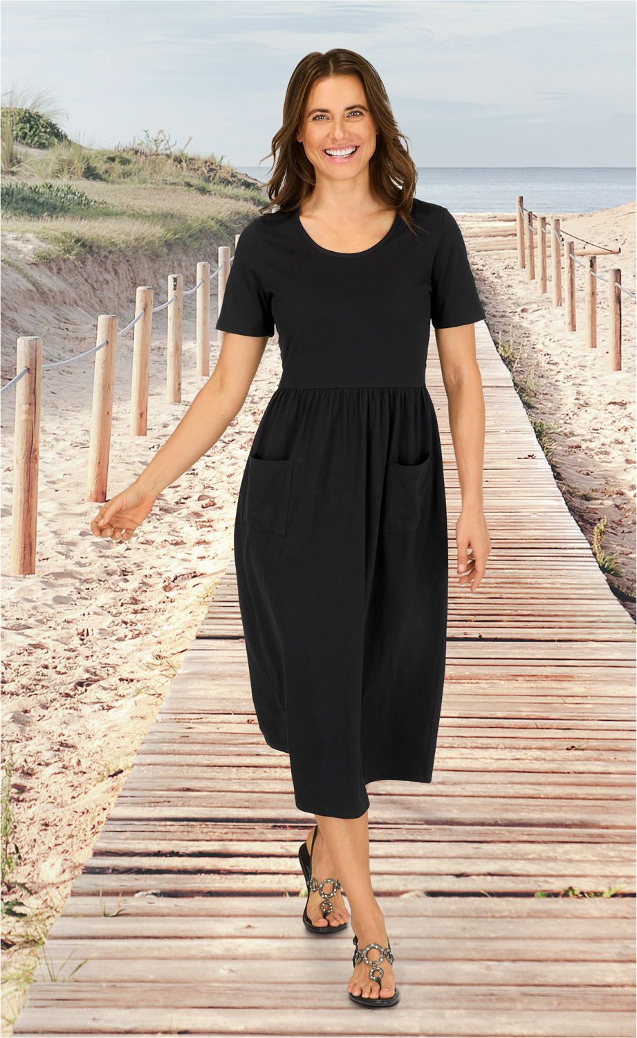 Baumwoll-Kleid