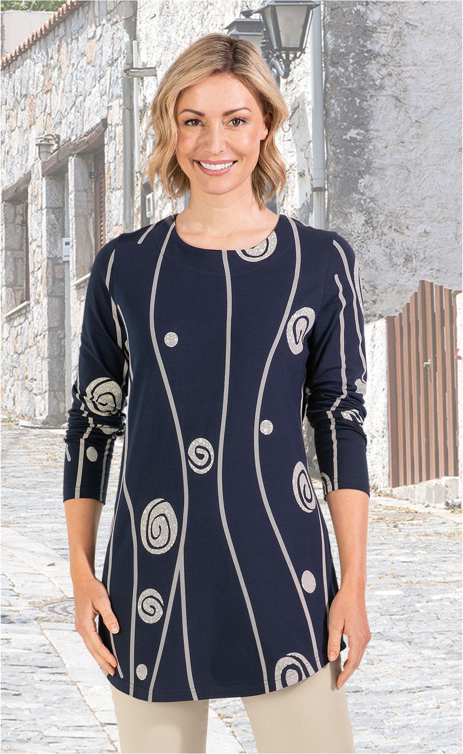 Baumwoll-Mix-Shirt
