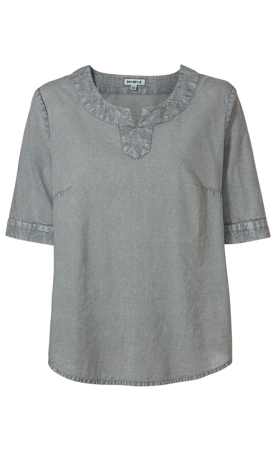 Baumwoll-Bluse