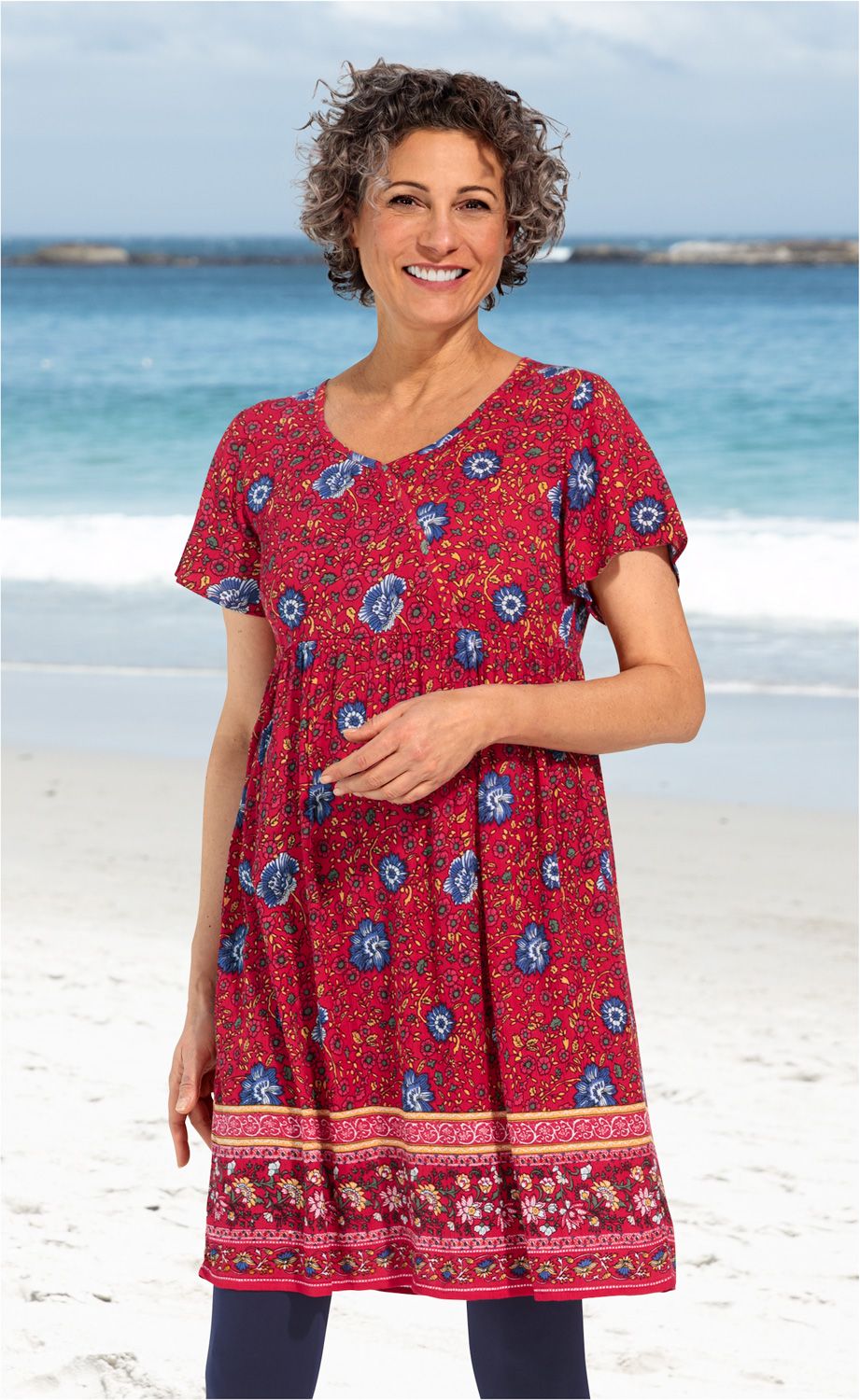 Viskose-Kleid